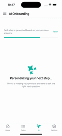 Wire RN dynamic onboarding — screen 5